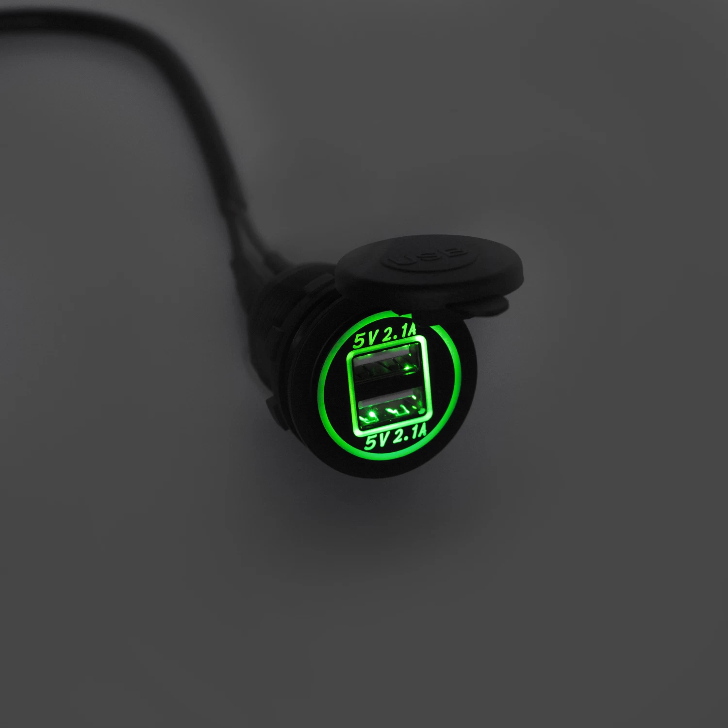 FPV-Power Dash Mounted 2.1Amp USB Dual Port 2 FPV-Power Dash Mounted 2.1Amp USB Dual Port - Image 2