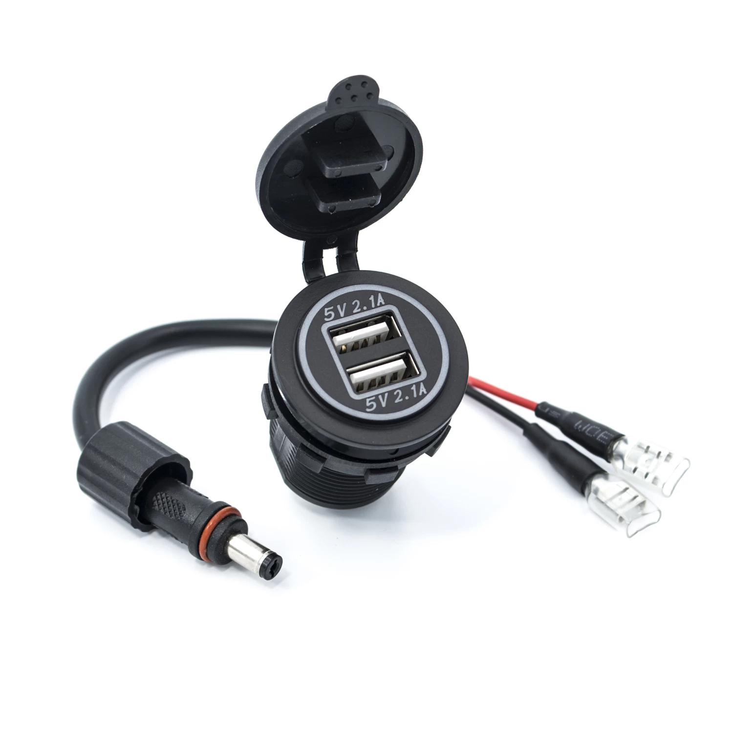 FPV-Power Dash Mounted 2.1Amp USB Dual Port 1 FPV-Power Dash Mounted 2.1Amp USB Dual Port