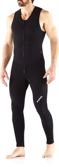NRS Watersports Men's 3.0 Farmer John Wetsuit -Best Boating Shop nrs watersports mens 30 farmer john wetsuit 2