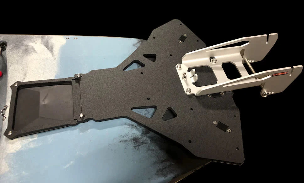 YakGadget Triple Accessory Mounting Plate For Hobie PA 12/14 1 YakGadget Triple Accessory Mounting Plate For Hobie PA 12/14