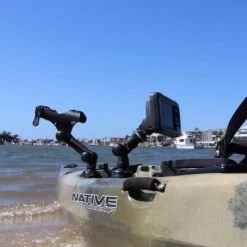 YakGear Fish Finder Mount R-Lock Hook 2 -Best Boating Shop yakgear fish finder mount r lock hook 2 2