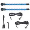 YakPower 2-Piece LED Light Kit Blue 10"
