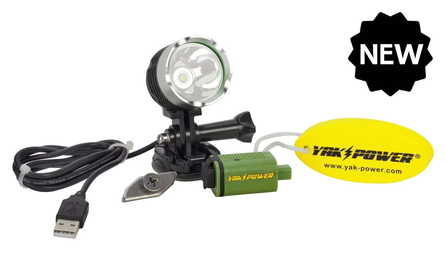 YakPower USB Spot And Safety Light 1 YakPower USB Spot And Safety Light